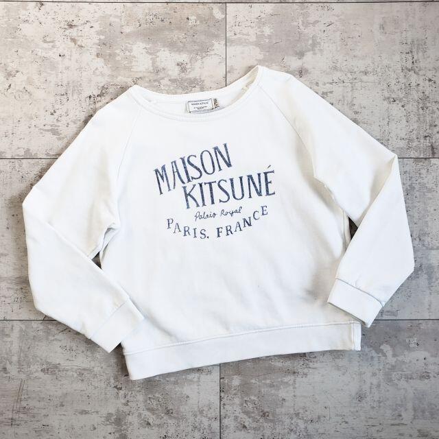 メゾンキツネ MAISON KITSUNE ☆ ロゴ スウェット M