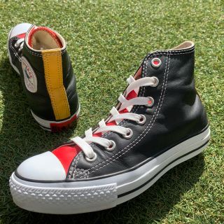 コンバース(CONVERSE)の美品23.5 限定モデル！コンバース オールスター レザー HI F49(スニーカー)