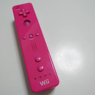 ウィー(Wii)の任天堂Wiiリモコン ピンク ※ボイスなし(その他)