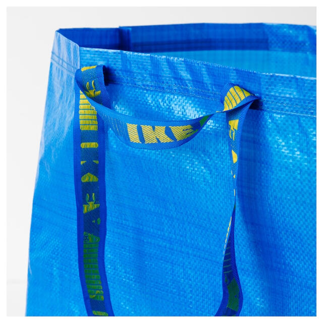 IKEA(イケア)のIKEA フラクタLサイズ　4枚セット　エコバッグ　収納バッグ レディースのバッグ(エコバッグ)の商品写真