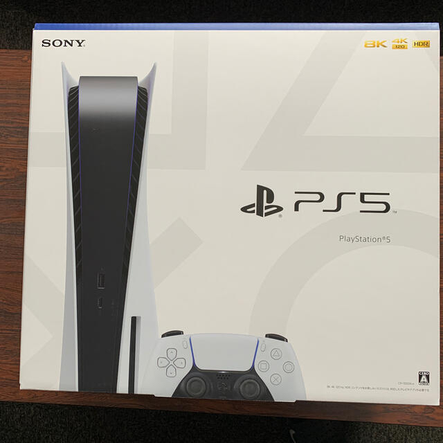 SONY(ソニー)のSONY PlayStation5 ワイヤレスコントローラー付き エンタメ/ホビーのゲームソフト/ゲーム機本体(家庭用ゲーム機本体)の商品写真