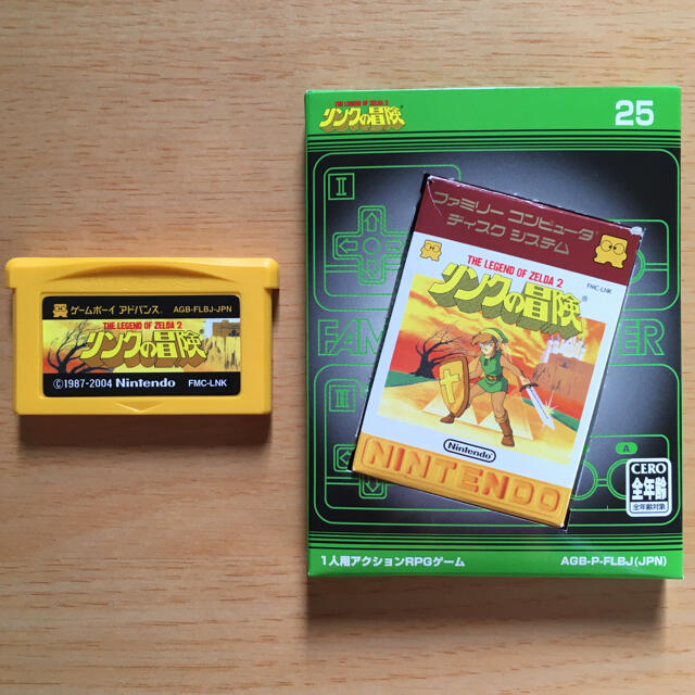 ファミコンミニ リンクの冒険 GBA - ゲームソフト/ゲーム機本体 ファミコンミニ リンクの冒険 GBA - ゲームソフト/ゲーム機本体