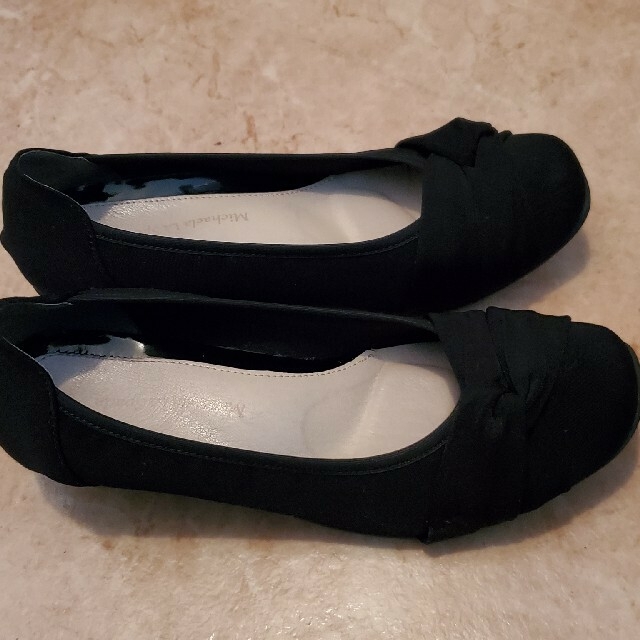 レディース　パンプス　Ｍサイズ　ＥＥＥ　3Ｅ　幅広　黒　靴 レディースの靴/シューズ(ハイヒール/パンプス)の商品写真