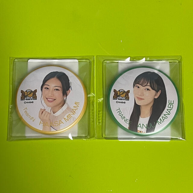 NMB48(エヌエムビーフォーティーエイト)の未使用品✩NMB48 DMM スクラッチ  缶バッチ バラ売り可 エンタメ/ホビーのタレントグッズ(アイドルグッズ)の商品写真