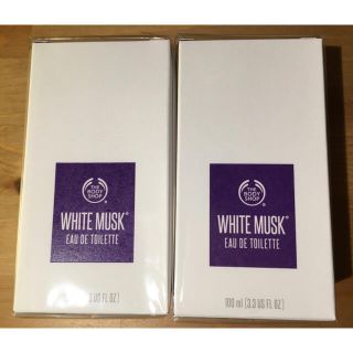 ザボディショップ(THE BODY SHOP)の新品未開封 ザボディショップ ホワイトムスク オードトワレ 100ml x2個(ユニセックス)