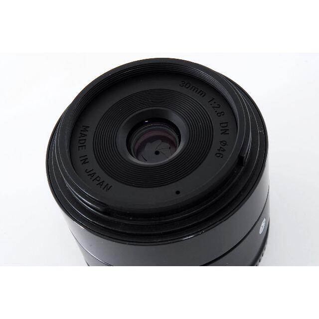 SIGMA(シグマ)の❤単焦点ならではのボケ感♪軽量コンパクト❤Art 30mm F2.8 ソニーE用 スマホ/家電/カメラのカメラ(レンズ(単焦点))の商品写真