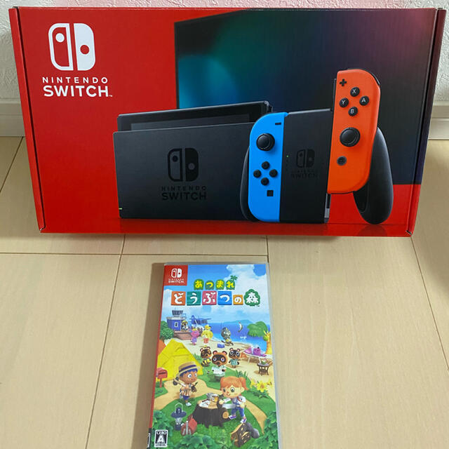 ◇美品◇Nintendo Switch 本体 どうぶつの森セット-