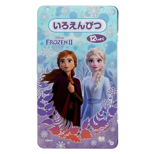 Disney(ディズニー)のアナと雪の女王 色鉛筆 ぬりえ 12色 色えんぴつ エンタメ/ホビーのアート用品(色鉛筆)の商品写真