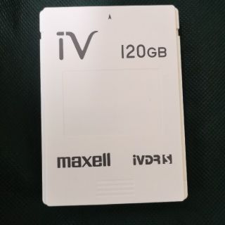 マクセル(maxell)のmaxell iVDR カセット ハードディスク 120GB　マクセル(テレビ)