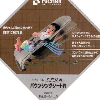 リッチェル(Richell)の美品 リッチェル バウンサー  02MN0126446(その他)