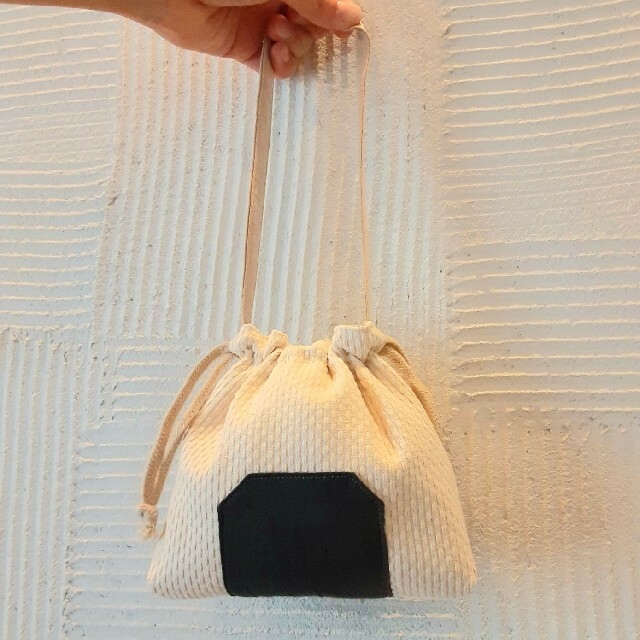 おにぎりバック 巾着 袋 子供 手提げ おやつ お菓子 おもちゃ 男の子 女の子