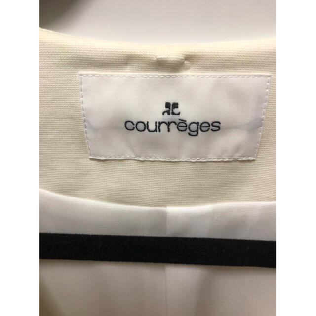 Courreges(クレージュ)のcourreges ジャケット　38  レディースのジャケット/アウター(ノーカラージャケット)の商品写真