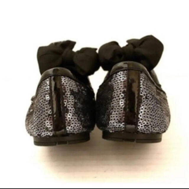 PRADA(プラダ)の美品プラダ　バレエ　フラットシューズ　リボン レディースの靴/シューズ(バレエシューズ)の商品写真
