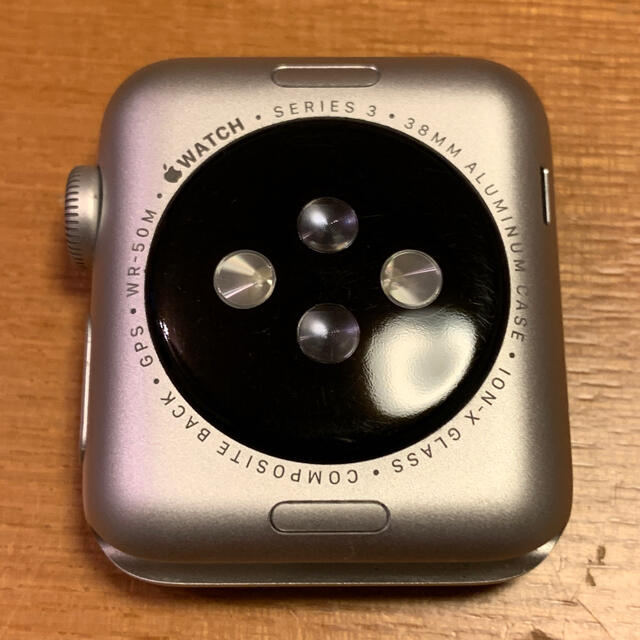 Apple Watch(アップルウォッチ)のAppleWatch3 38mm シルバー メンズの時計(腕時計(デジタル))の商品写真