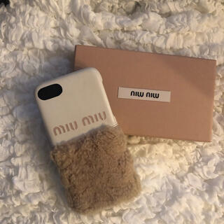 ミュウミュウ(miumiu)の❤︎ miumiu ❤︎ iphone7.8ケース(iPhoneケース)