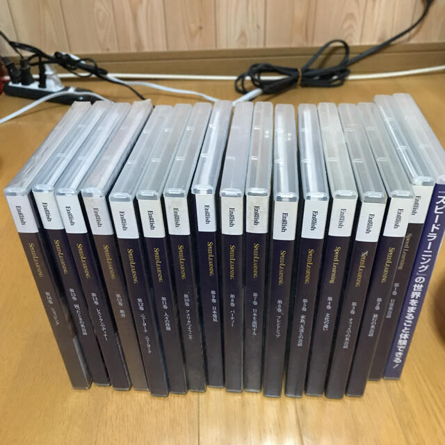 スピードラーニング、CDプレーヤーのセット