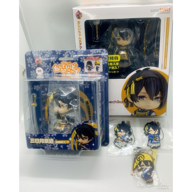 GOOD SMILE COMPANY(グッドスマイルカンパニー)の【専用出品】刀剣乱舞 [三日月宗近]ねんどろいど+α エンタメ/ホビーのフィギュア(ゲームキャラクター)の商品写真