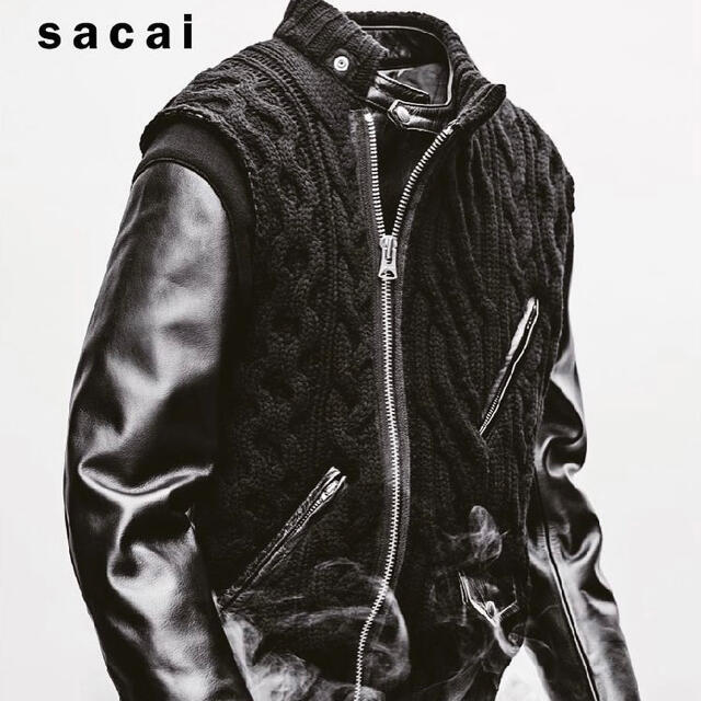 UNDERCOVER  30th Leather sleeve ×sacai