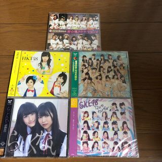 エイチケーティーフォーティーエイト(HKT48)のNMB48、HKT48、SKE48など5枚まとめ売り(ポップス/ロック(邦楽))