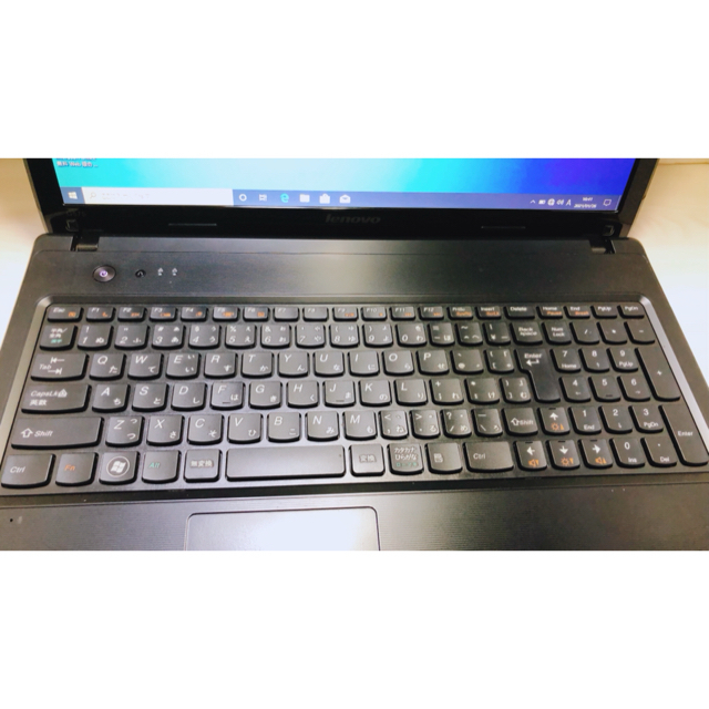 ノートパソコン  Lenovo G575 windows10 pro.64bit