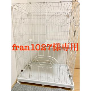 【fran1027様専用】ペットケージ 2段(かご/ケージ)