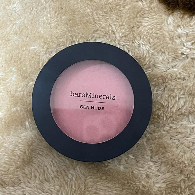 bareMinerals(ベアミネラル)のベアミネラル チーク ヌード パウダー ブラッシュ  コールマイブラッシュ コスメ/美容のベースメイク/化粧品(チーク)の商品写真