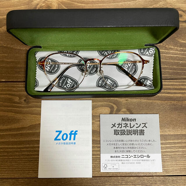 Zoff(ゾフ)のZoff メガネ レディースのファッション小物(サングラス/メガネ)の商品写真