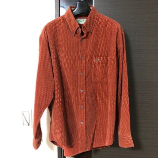 クロコダイル(Crocodile)のクロコダイル　コーデュロイ　ボタンダウン　ワンポイントロゴ刺繍入り　長袖シャツ(シャツ)