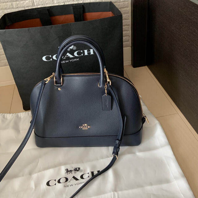 卒業式 入学式に！COACH コーチ ハンドバッグ2way COACH 送料込