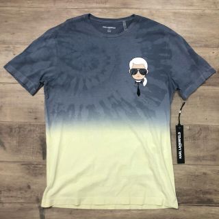 カールラガーフェルド(Karl Lagerfeld)のKARL LAGERFELD（カール ラガーフェルド）Tシャツ　サイズM グラデ(Tシャツ/カットソー(半袖/袖なし))