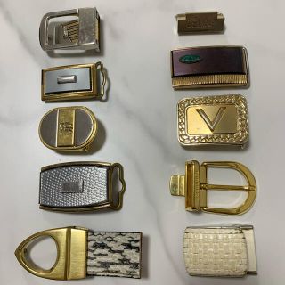 ヴィンテージ CELINEやBURBERRY10点セット!ベルトバックル