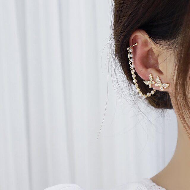 B47 耳に引っ掛かるイヤーカフピアス 2wayゴールドチェーンタッセルピアスの通販 By 雪純子 S Shop ラクマ B47 耳に引っ掛かるイヤーカフピアス 2wayゴールドチェーンタッセルピアスの通販 By 雪純子 S Shop ラクマ