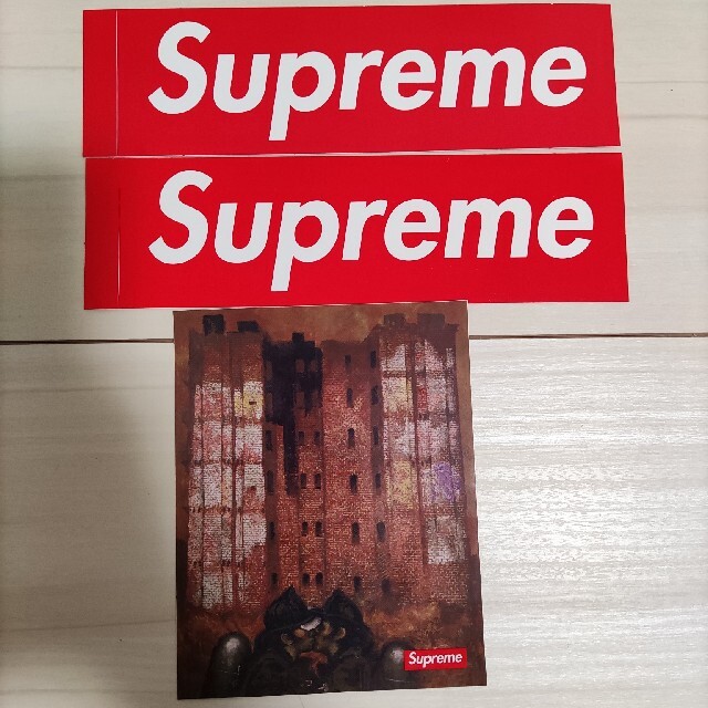 supreme ステッカー3枚 www.jaiba.mg.gov.br