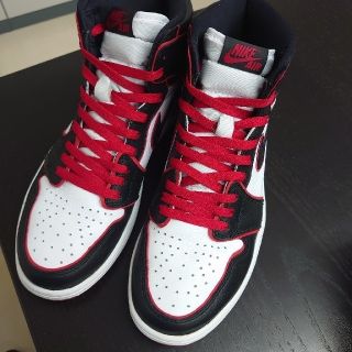 ナイキ(NIKE)のaj1 BLOODLINE 28cm 美中古(スニーカー)