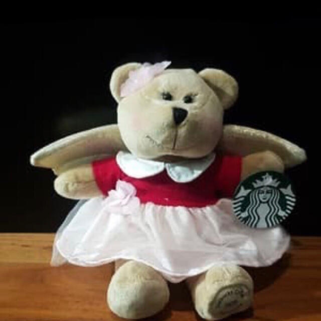Starbucks Coffee(スターバックスコーヒー)のStarbucks Bearista スタバ ベアリスタ バレンタイン限定販売  エンタメ/ホビーのおもちゃ/ぬいぐるみ(ぬいぐるみ)の商品写真