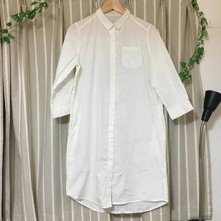 ショコラフィネローブ(chocol raffine robe)のシンプルなシャツワンピ♡(ひざ丈ワンピース)