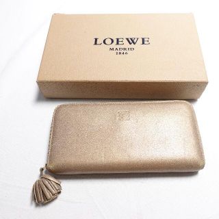 ロエベ(LOEWE)の[LOEWE] 財布 ベージュ(財布)