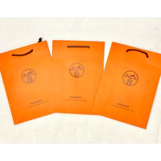 エルメス(Hermes)のHERMES エルメス 紙袋 中 3枚セット(ショップ袋)