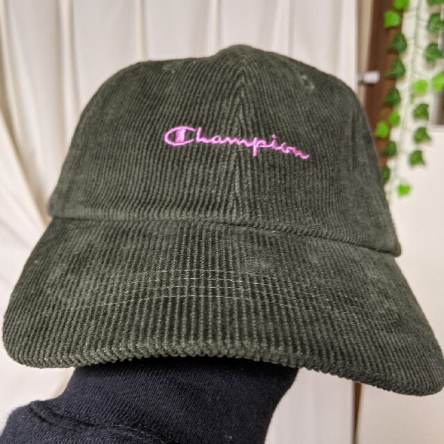 Champion(チャンピオン)のChampion コーデュロイキャップ レディースの帽子(キャップ)の商品写真