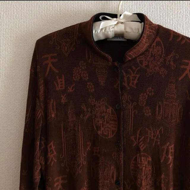 シャツ/ブラウス(長袖/七分)used♡China design shirt