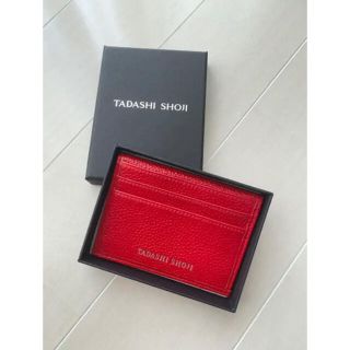 タダシショウジ(TADASHI SHOJI)のTADASHISHOJI 定期入れ カードケース パスケース 非売品(名刺入れ/定期入れ)