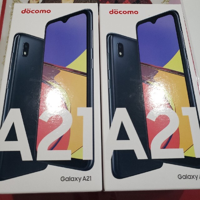 GALAXY A21 ブラック 2台セット 64G DOCOMO端末