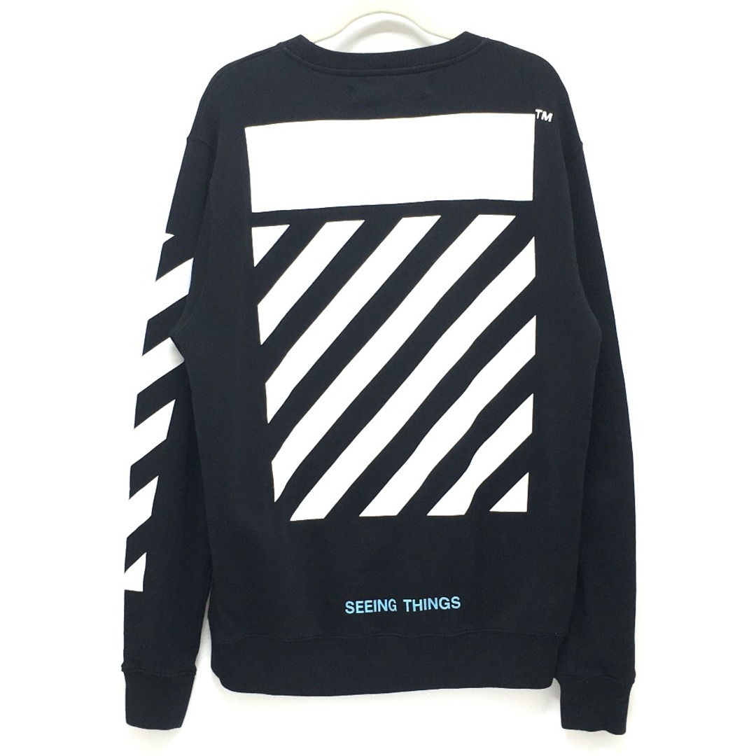 新品タグ付き オフホワイト OFF-WHITE トレーナー スウェット パーカー