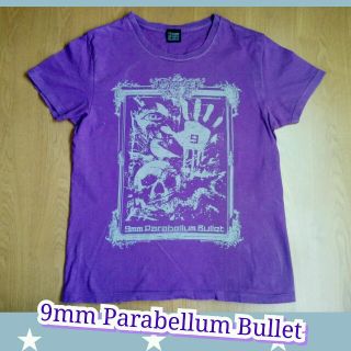 Tシャツ 9mm ParabellumBullet ライブグッツ 紫 レディース(Tシャツ(半袖/袖なし))