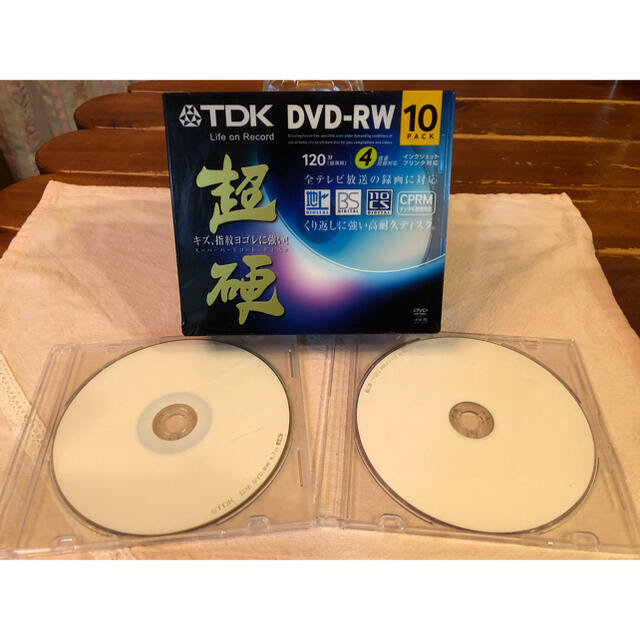 TDK(ティーディーケイ)のTDK 超硬　DVD-RW BD-RE DVD-R セット エンタメ/ホビーのDVD/ブルーレイ(その他)の商品写真