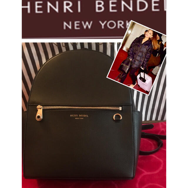 Henri Bendel(ヘンリベンデル)のアリアナグランデ愛用 Henri Bendel リュック美品 レディースのバッグ(リュック/バックパック)の商品写真