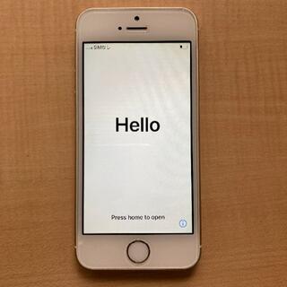 アイフォーン(iPhone)の旧型iPhoneSE 16GB ゴールド海外版(スマートフォン本体)