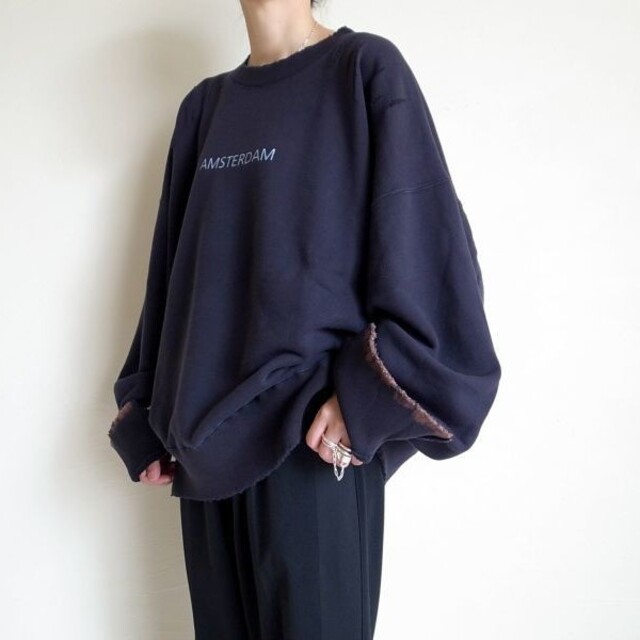 史上最も激安 stein HOODED SWEAT REBUILD oversized rebuild sweat