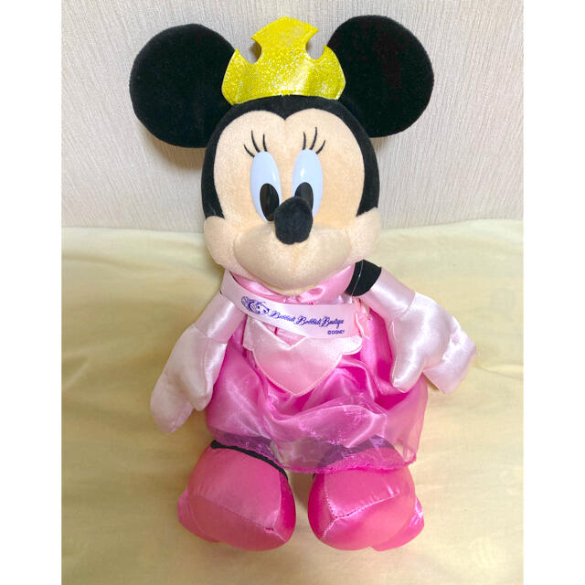 Disney(ディズニー)の【タグ付き】ビビディバビディブティック ミニー ぬいぐるみ オーロラ エンタメ/ホビーのおもちゃ/ぬいぐるみ(キャラクターグッズ)の商品写真