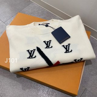 LOUIS VUITTON - ルイヴィトン クロックインタルシアプルオーバー